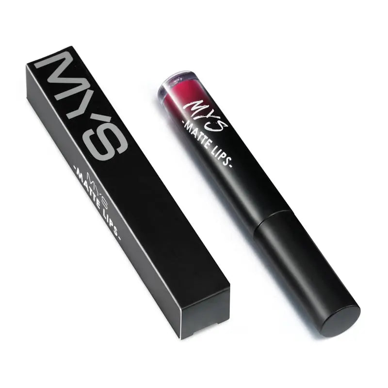 MYS Brand Makeup Matte Liquid Lipstick Tint Waterproof Make Up Long Lasting Lip Stick Nude Lip Gloss Cosmetics Batom eprolo