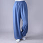 Cotton and linen summer Tai Chi clothing practice pants women's lantern pants yoga pants breathable Tai Chi pants eprolo