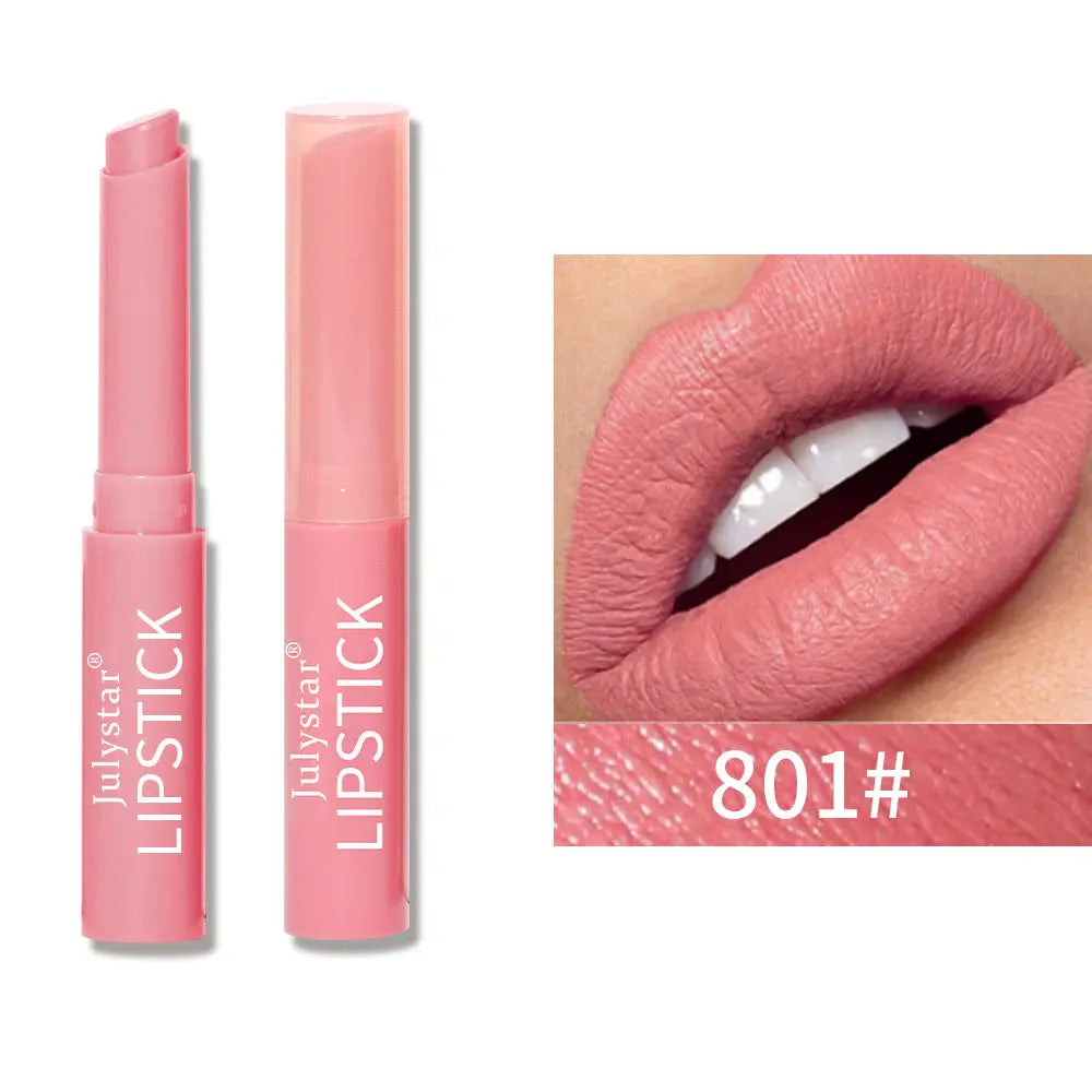 Durable Waterproof Non Stick Cup Genuine Six Color Lipstick Matte Velvet Foggy Lipstick eprolo