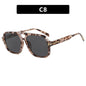 Pilot retro double beam sunglasses, new high-end sunglasses, UV resistant sunglasses, trendy eprolo