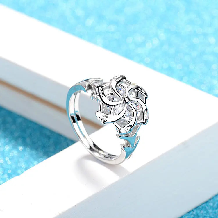 Galadriel Nenya Ring of Water Hobbit Elf Three Rings Great Rings Fashion Women Girl Jewelry High Quality Fan Gift eprolo