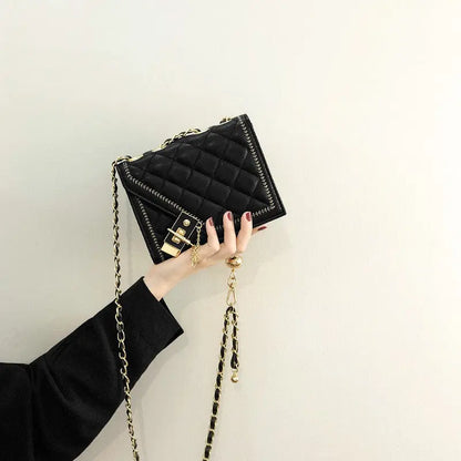 High-end mini bag women's fashion niche ins rhombus chain crossbody bag eprolo