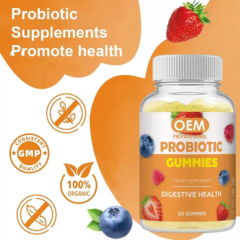 Gastrointestinal Digestive Soft Candy Fruit Flavor Nutritional Vitamin Soft Candy eprolo