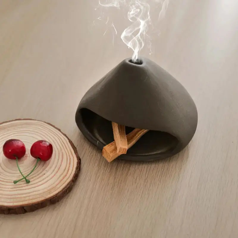 Handcrafted Ceramic Palo Santo and Sage Holder - A Practical Incense Burner and Scent Stand for Home Decor eprolo