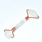 Copper & Crystal Face Roller - Massager Pink Corydalis