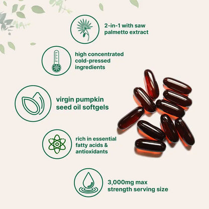 Pumpkin Seed Oil Extract Soft Capsules eprolo