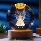 Starry Sky 3D Micro Landscape Crystal Ball Home Desktop Creative Interior Carving White Crystal Ball Ornament Craft Gift product eprolo