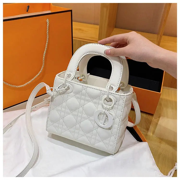 Frosted Lingge Daifei Bag High end One Shoulder Handbag Fashion Crossbody Bag eprolo