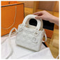 Frosted Lingge Daifei Bag High end One Shoulder Handbag Fashion Crossbody Bag eprolo