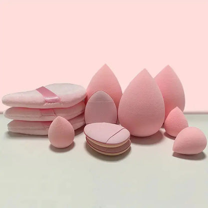 12Pcs Makeup Sponge Blender Beauty Egg Foundation Sponges Liquid Cream Cosmetic Puff Women Make Up Accessories Beauty Tools eprolo