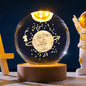 Starry Sky 3D Micro Landscape Crystal Ball Home Desktop Creative Interior Carving White Crystal Ball Ornament Craft Gift product eprolo