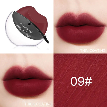 Sip Into Makeup Lazy Lip Lipstick Lipstick Is Not Easy To Fade Matte Makeup Effect Matte Lipstick Big Red Lipstick eprolo