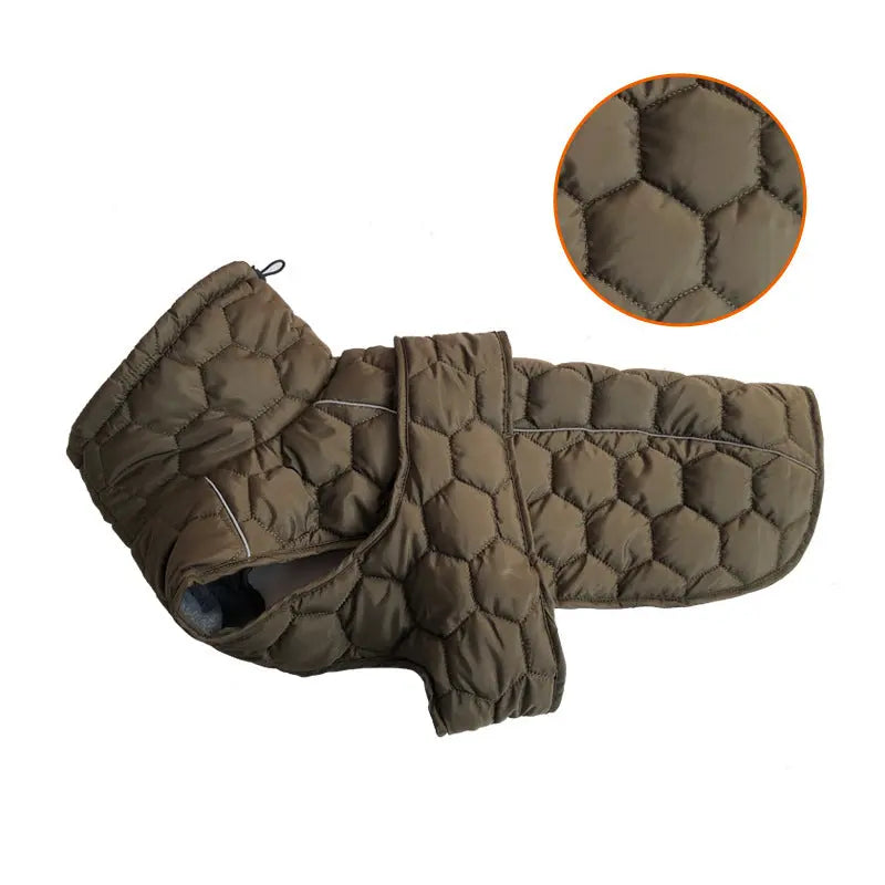 Thick and warm dog clothing outdoor cotton coat vest for winter warmth eprolo