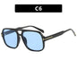 Pilot retro double beam sunglasses, new high-end sunglasses, UV resistant sunglasses, trendy eprolo