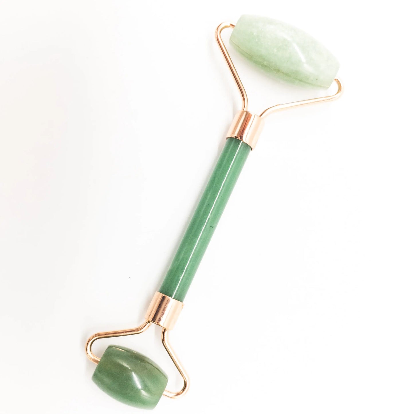 Copper & Crystal Face Roller - Massager Pink Corydalis