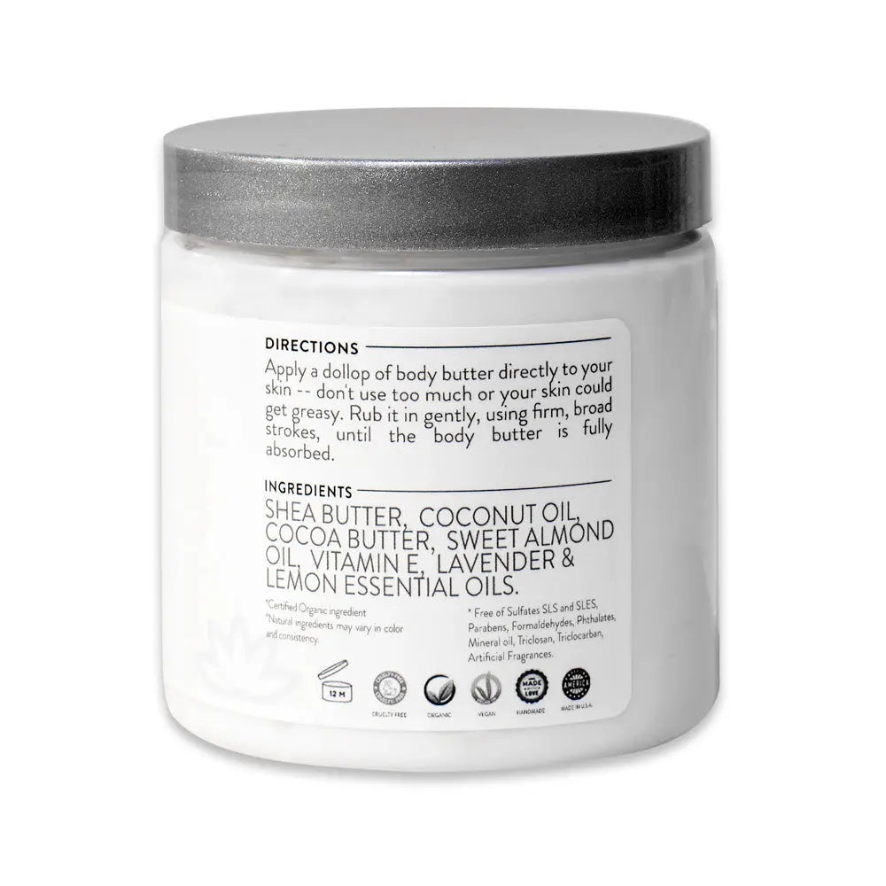 Organic Whipped Body Butter White Thalassa