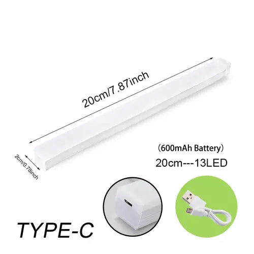 Motion Sensor Light Wireless LED Night Light Type C Rechargeable Light AliExpress