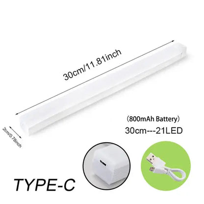 Motion Sensor Light Wireless LED Night Light Type C Rechargeable Light AliExpress