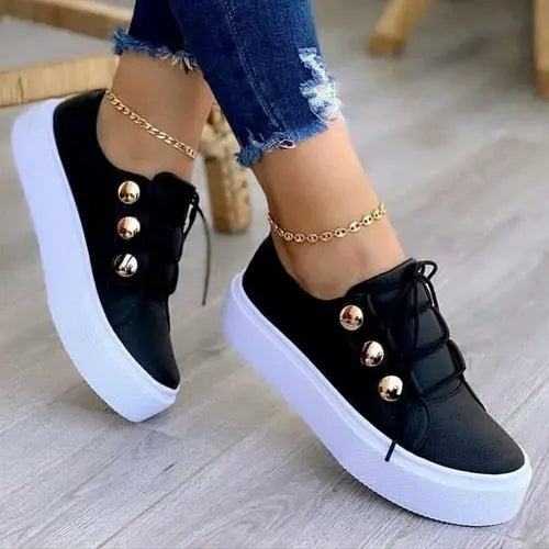 Light Breathable Female Running Shoes Casual Women Vulcanized Shoes Coffee Jasper