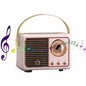 Bluetooth Compact Retro Speakers with Radio Yellow Pandora