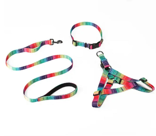 Matching Leash & collars Set Tan Cress