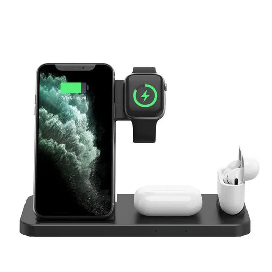 Dragon Wireless Charging Station For iPhone and Samsung phones Yellow Pandora