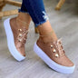 Light Breathable Female Running Shoes Casual Women Vulcanized Shoes Coffee Jasper