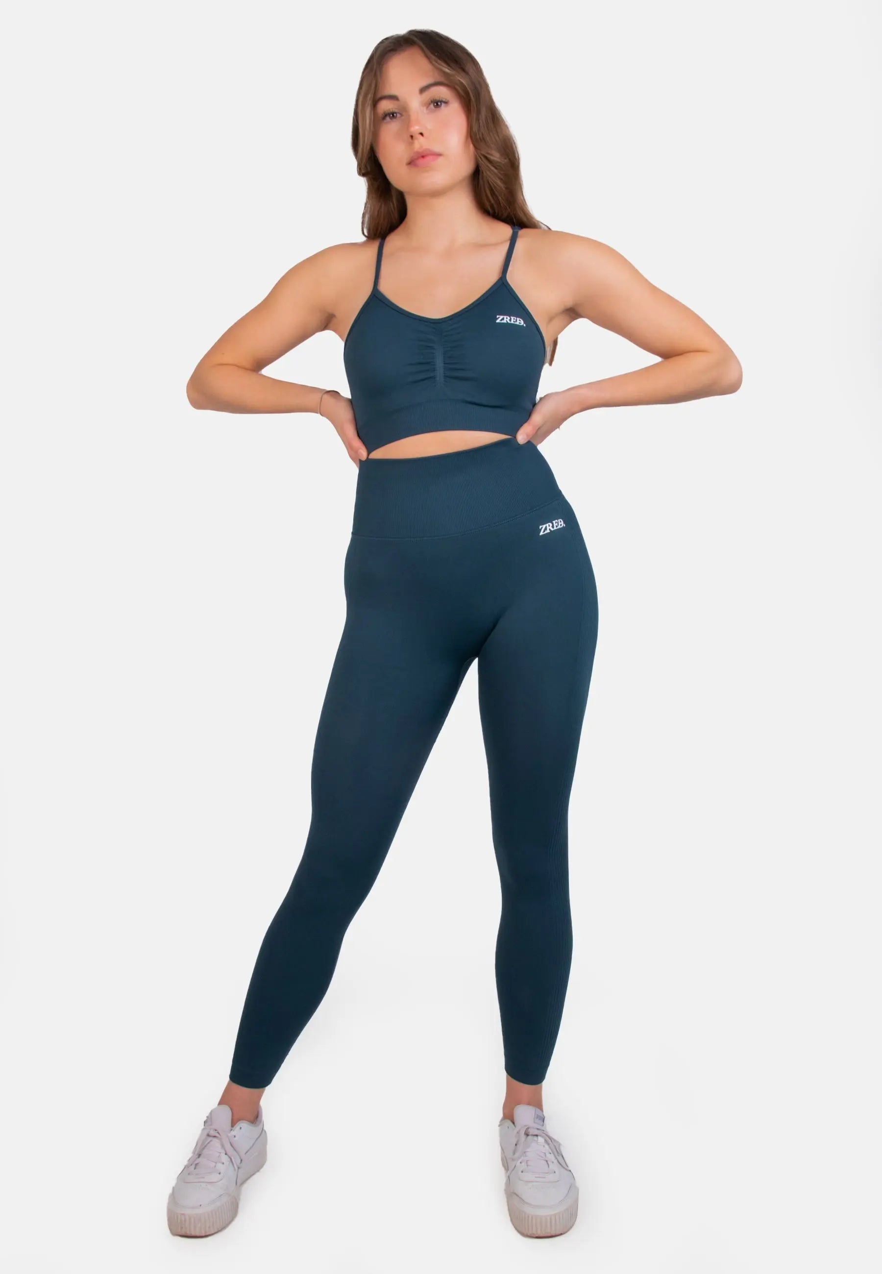 Shape Seamless Sports Bra Pear Juniper