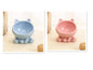 Ceramic Cat Bowl Cat Bowl Cat Food Bowl Neck Guard Oblique Mouth Dog Blue Strawberry