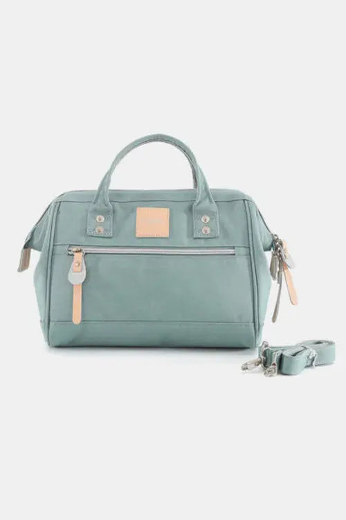 Himawari Waterproof Canvas Removable Strap Handbag Jade Icarus