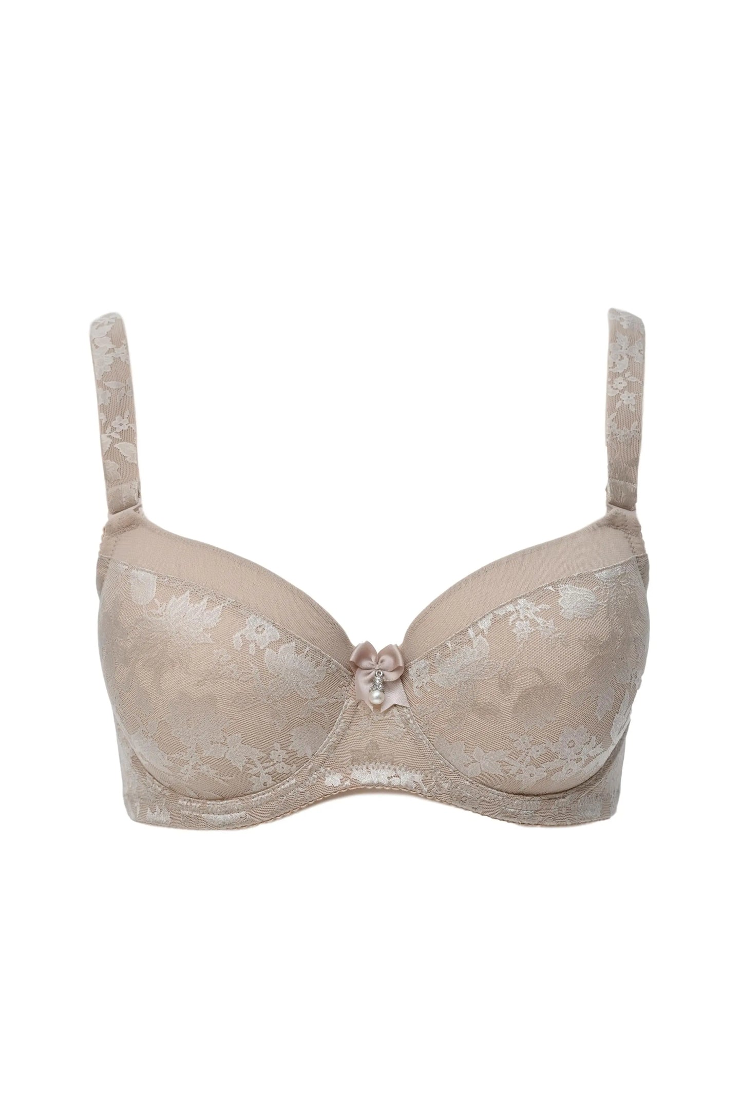 Haute Couture Line Bra With Preshaped Cup C / D / E Turquoise Atalanta