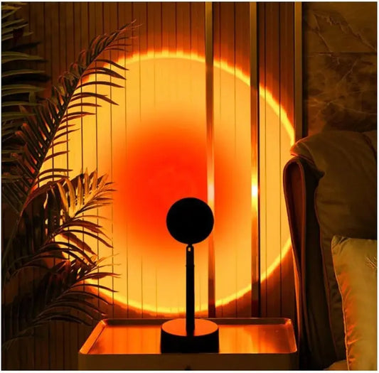 Sunset Projector Table Lamp Sangria Apricot