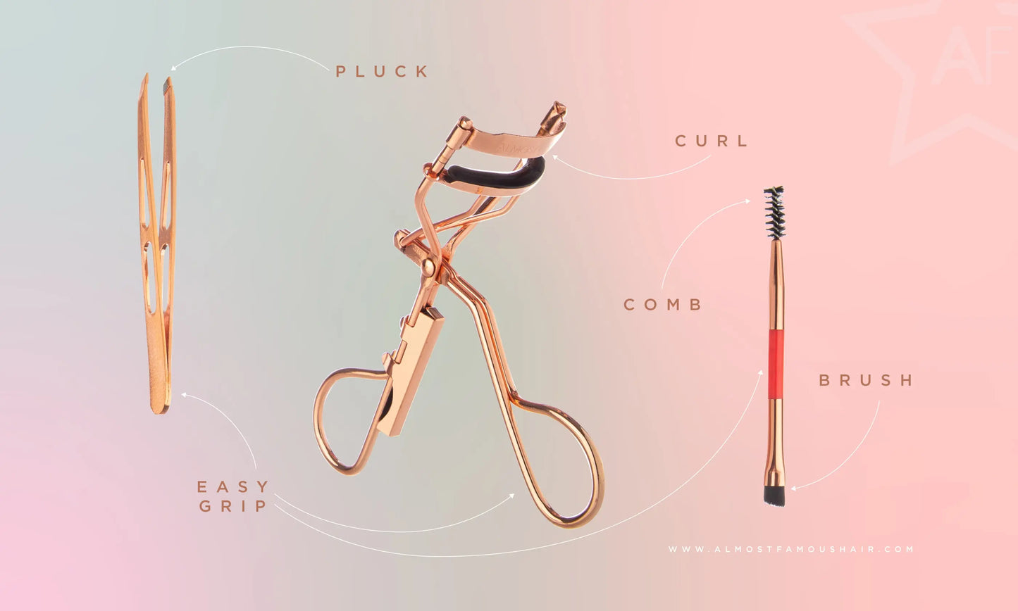 Rose Gold "Lash Lifter" All-Inclusive Kit Sky Blue Thrace