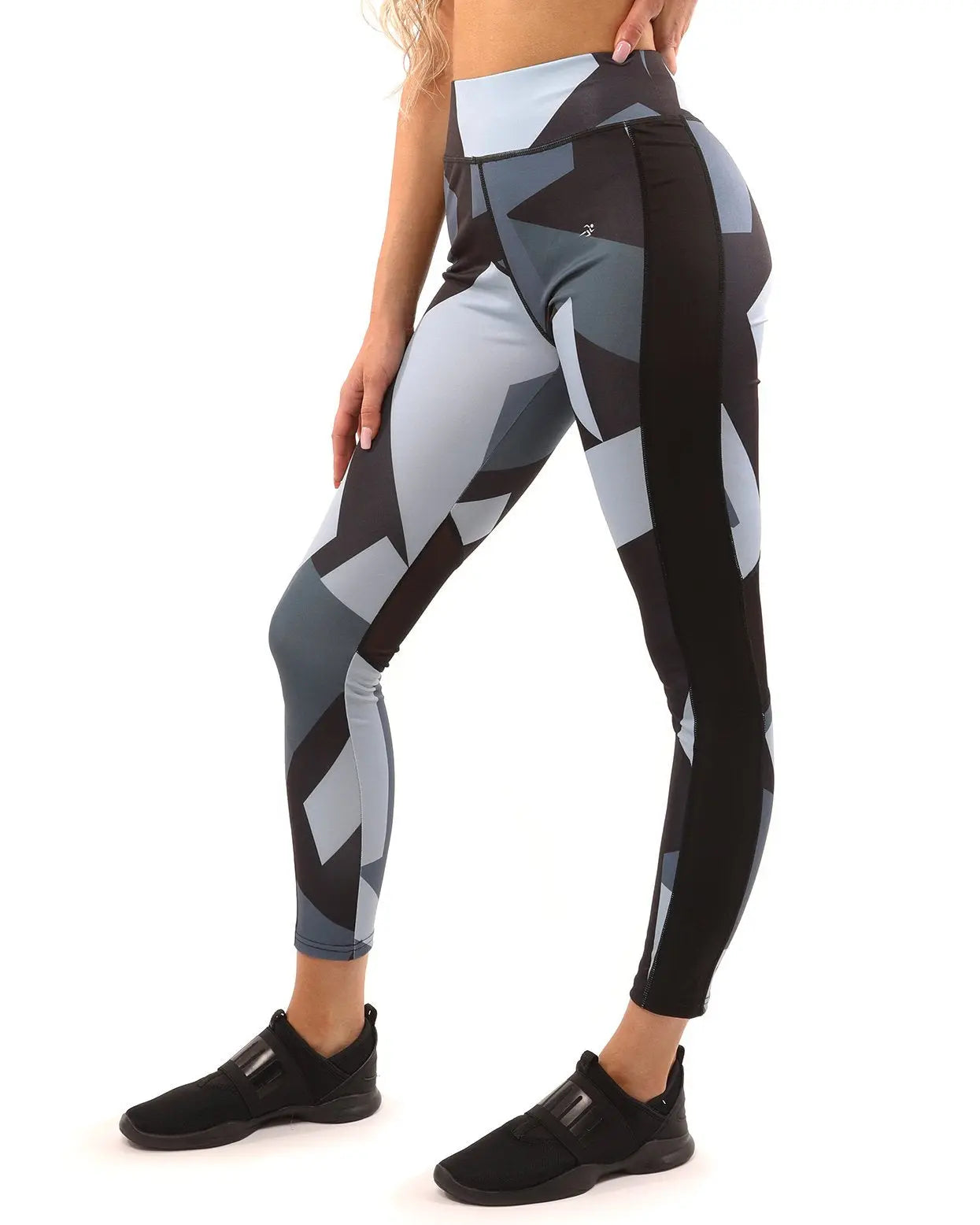 Bondi Set - Leggings & Sports Bra - Black/Grey Lazurite