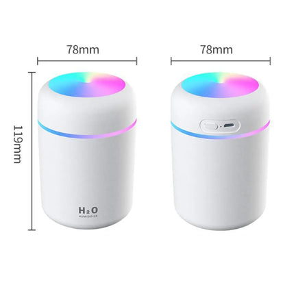 Portable Air Humidifier Aroma Essential Oil Diffuser for Car Home Teal Simba