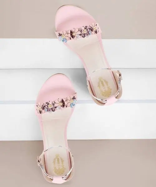 Women Pink Heels Sandal Lilac Sooty