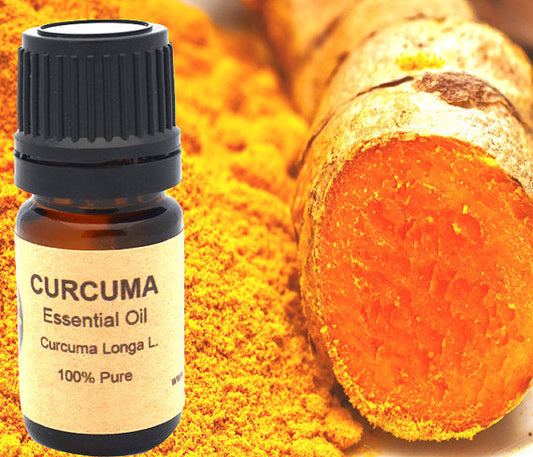 Turmeric Curcuma Essential Oil 10ml or 15 ml - My Store Diffusers, Oils & Candles 