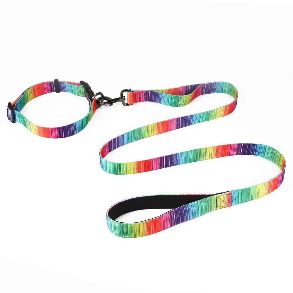 Matching Leash & collars Set Tan Cress