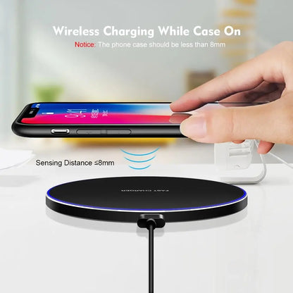 Dragon W9 30W Wireless Charging Pad Yellow Pandora