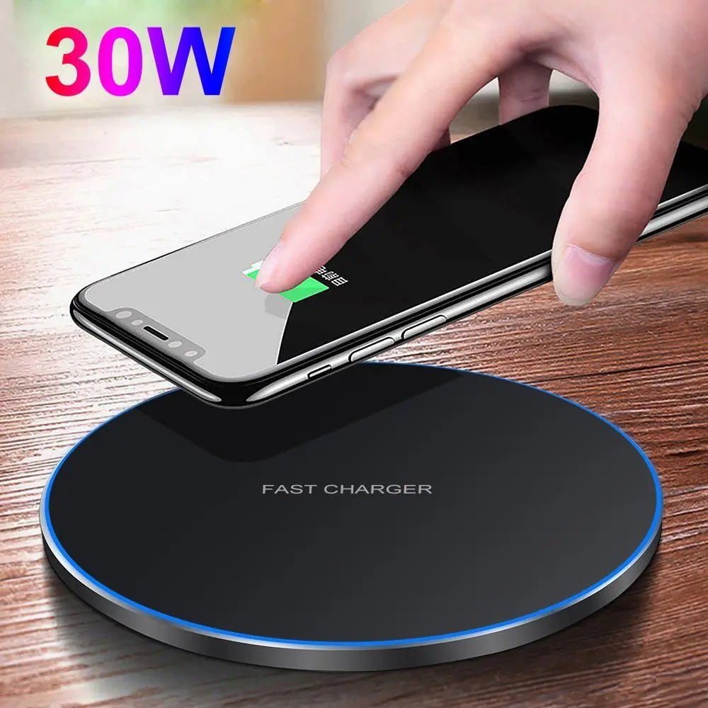 Dragon W9 30W Wireless Charging Pad Yellow Pandora