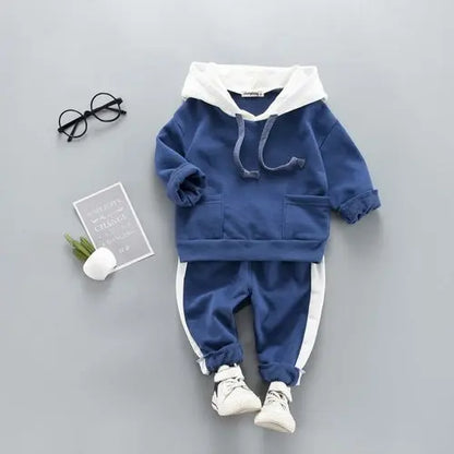 Children Clothing Spring Autumn Toddler Girls Clothes Set Outfits Kids Blue Charlie