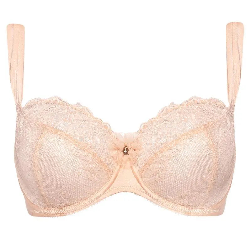 Ajour Mathieu 3-Part Cup Sheer Lace Bra Lime Lucy